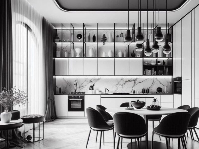 Black and White Interior Design