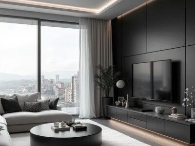 Transform your space with striking black and white… (1)